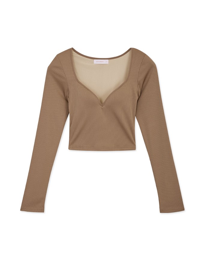 The Ultimate Push- Up Long-Sleeved Bra Top