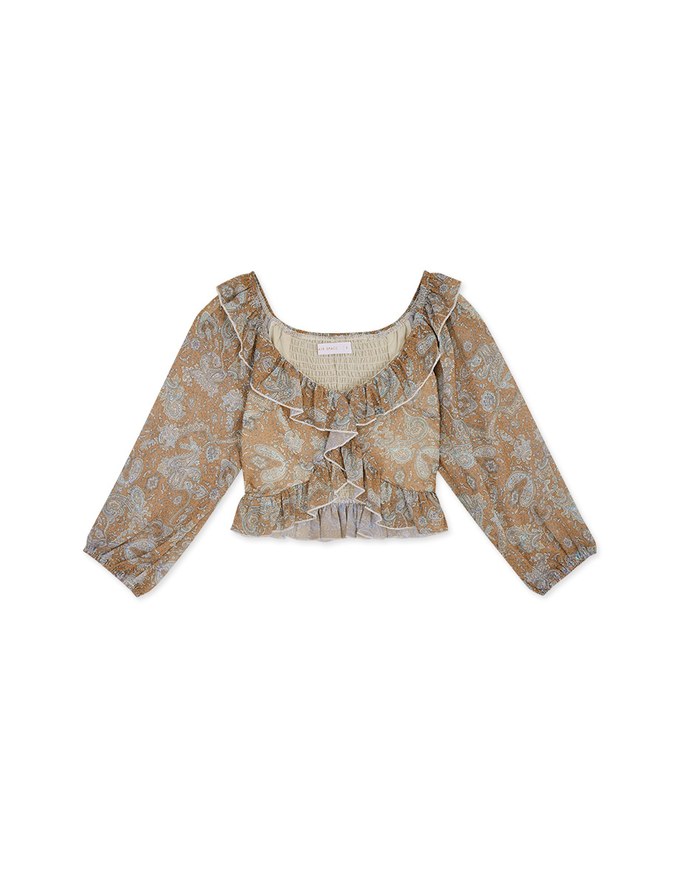 2Way Translucent Totem Crop Top