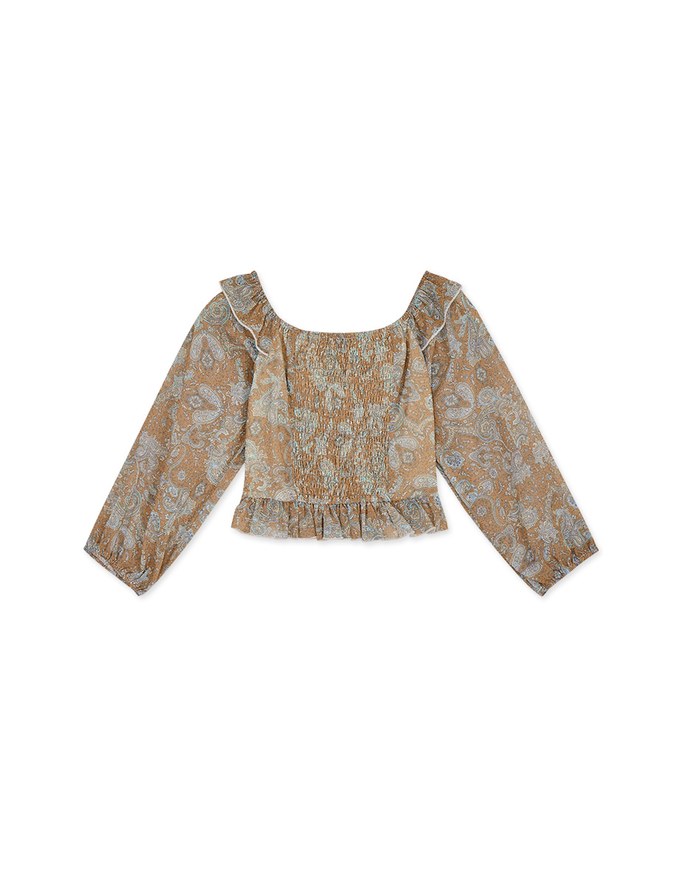 2Way Translucent Totem Crop Top