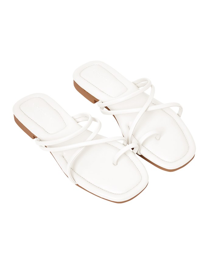 All-Match Soft Q-Line Slip-On Flat Sandals