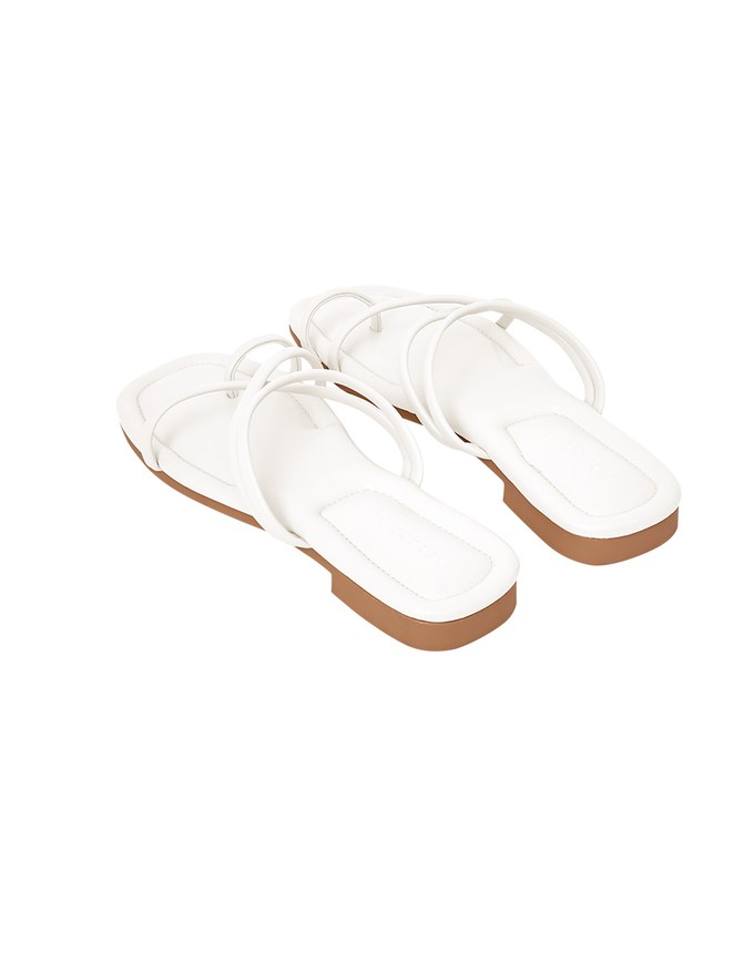 All-Match Soft Q-Line Slip-On Flat Sandals