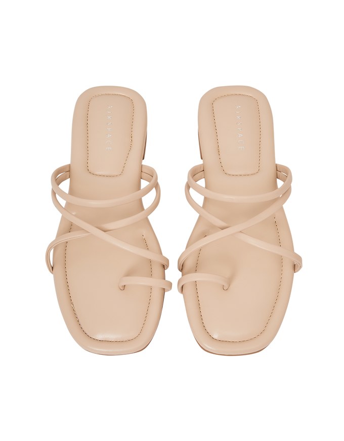 All-Match Soft Q-Line Slip-On Flat Sandals