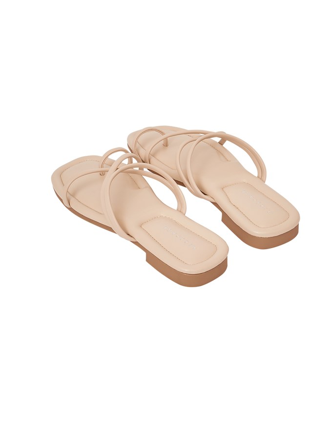 All-Match Soft Q-Line Slip-On Flat Sandals