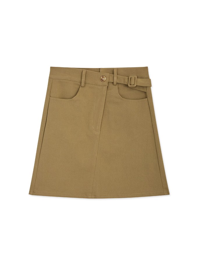 Asymmetric Wrap Bodycon High Waisted Skirt