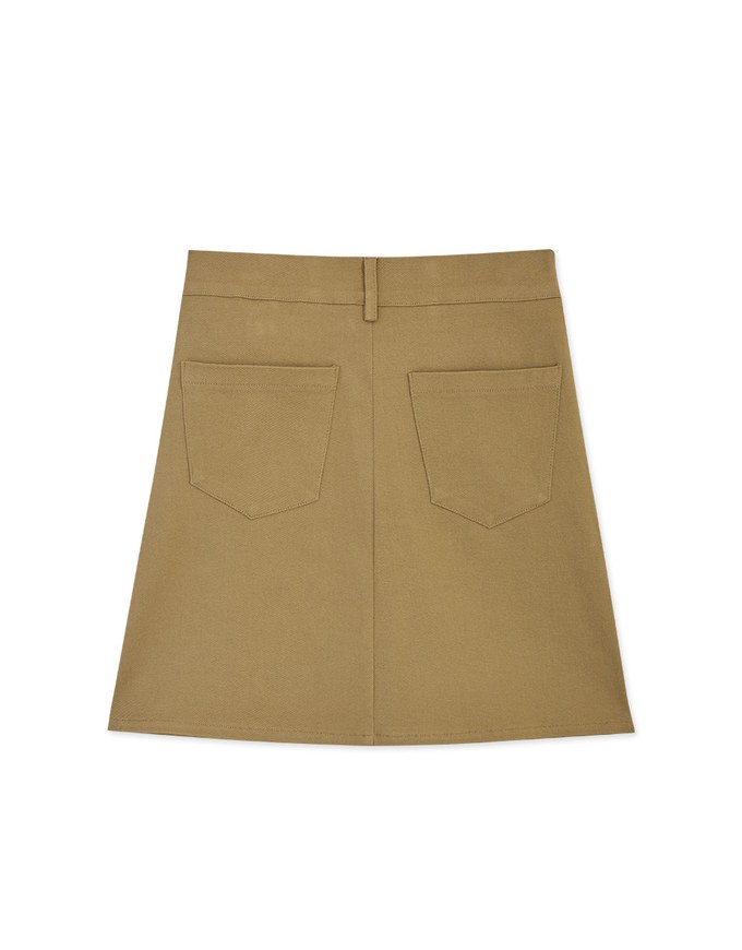 Asymmetric Wrap Bodycon High Waisted Skirt