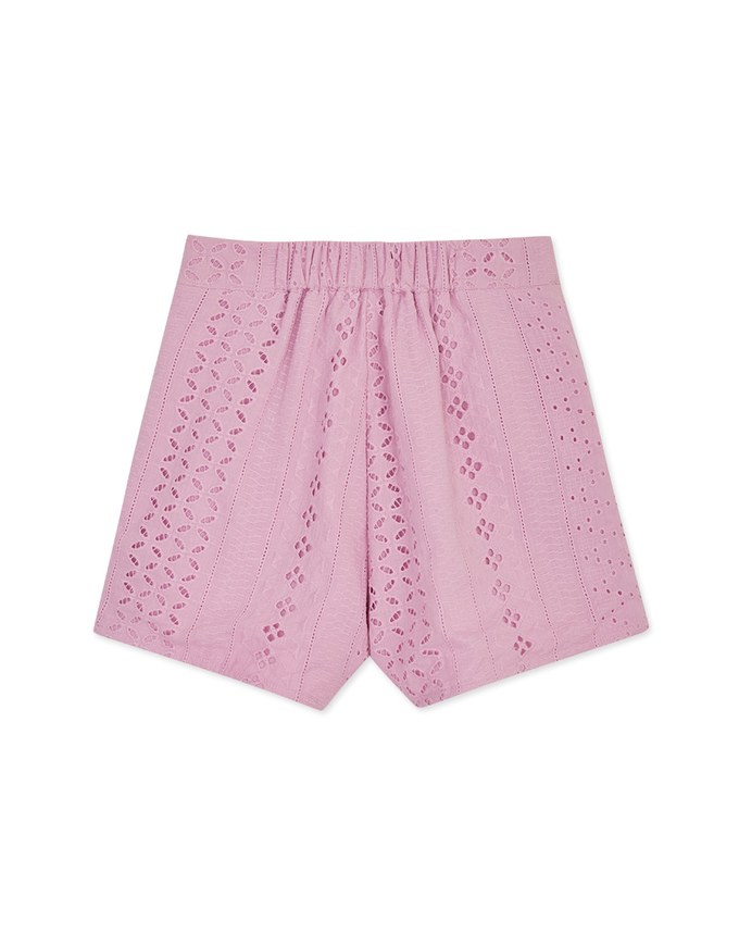 Lace Elastic A-Line Shorts