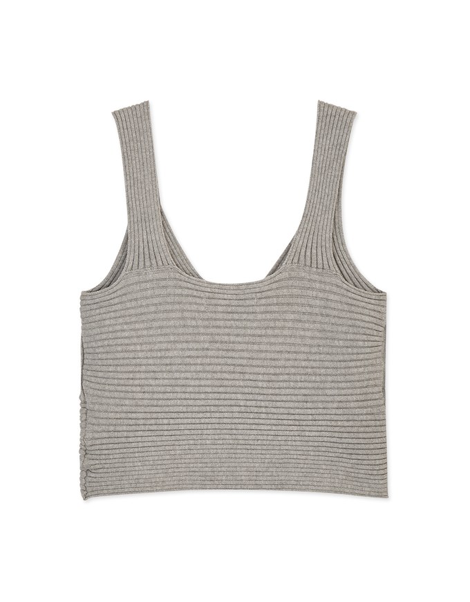 Refined Knit Tank Bra Top