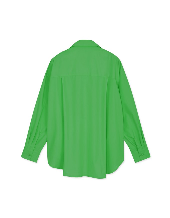 Anti-Wrinkle Iron Free Loose Long Blouse Shirt