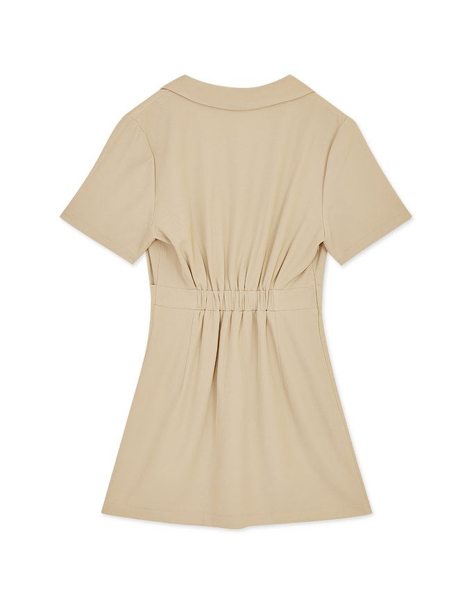 Lapel Suit Mini Dress