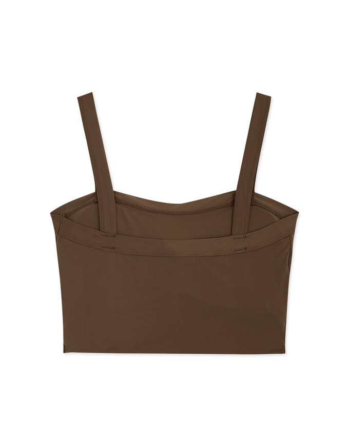Airy Cooling Wide Shoulder Straps Bra Top