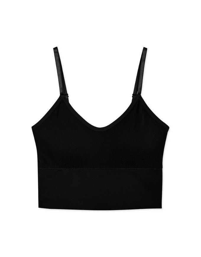 Cross U-Shaped Crop Bra Top