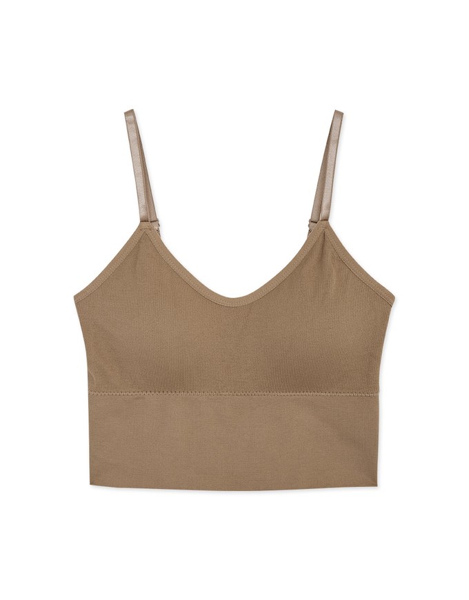 Cross U-Shaped Crop Bra Top