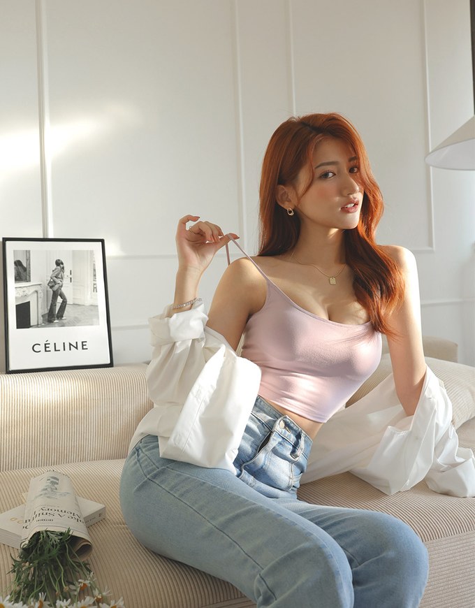 【Air 2.0】Comfortable And Hollow Out Low Back Bra Top