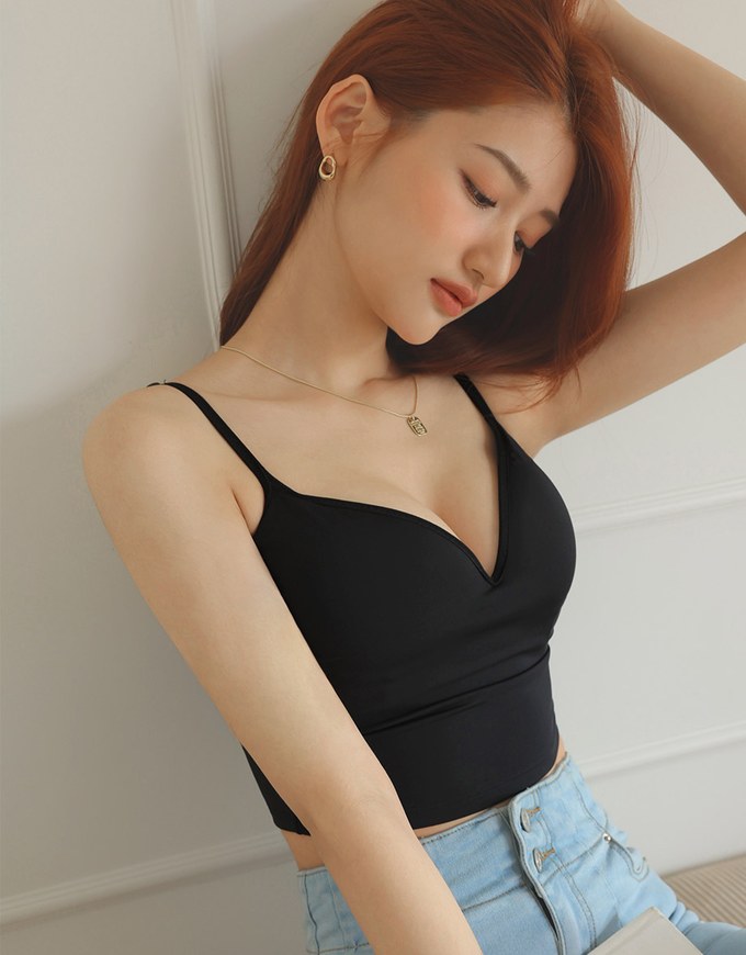 Extreme Push UpSide Grab Wrinkle Bra Top