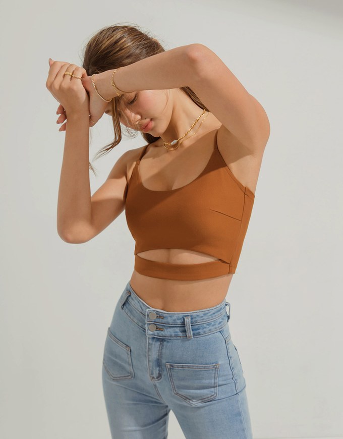 【Air 2.0】Zero Feel Comfortable Zipper Bra Top