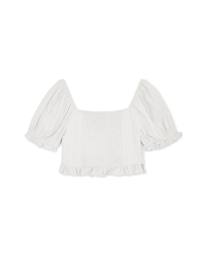 2Way Ruffled Lace Top