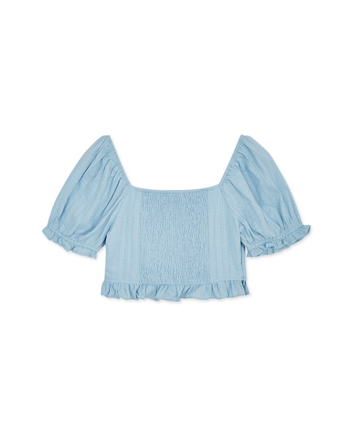 2Way Ruffled Lace Top