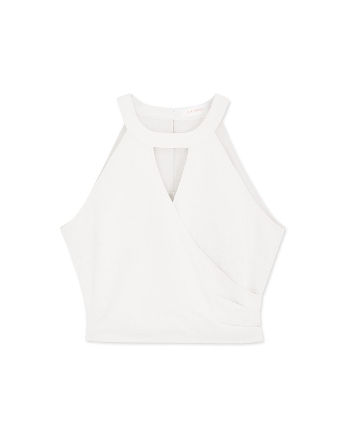 Cut-Out Shoulder And Neck Cutout Vest