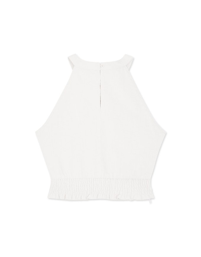 Cut-Out Shoulder And Neck Cutout Vest