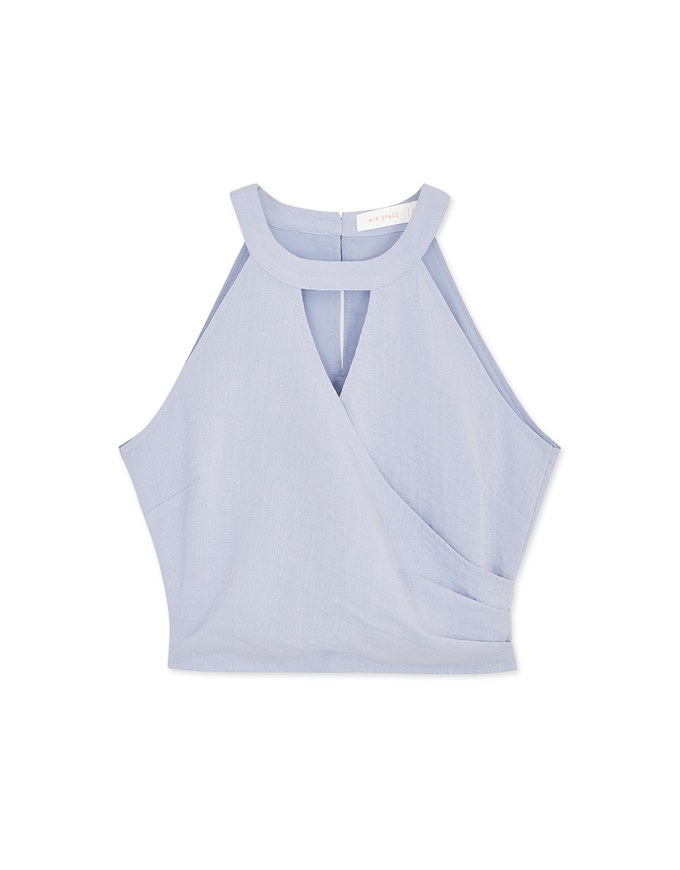 Cut-Out Shoulder And Neck Cutout Vest