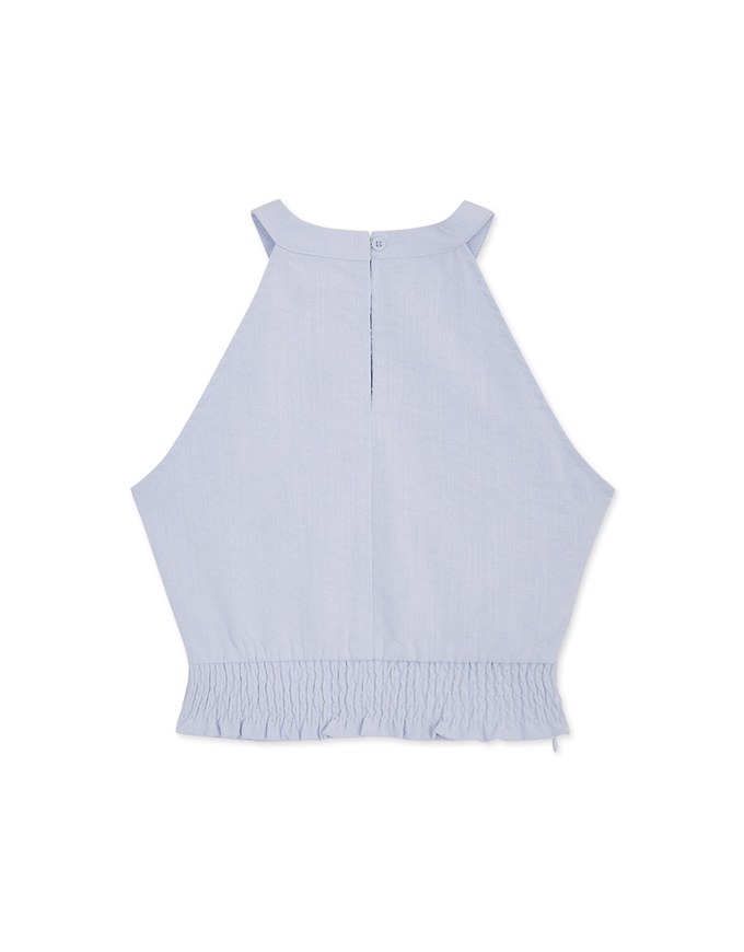 Cut-Out Shoulder And Neck Cutout Vest