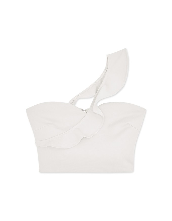 One Shoulder Cami Top (With Padding)
