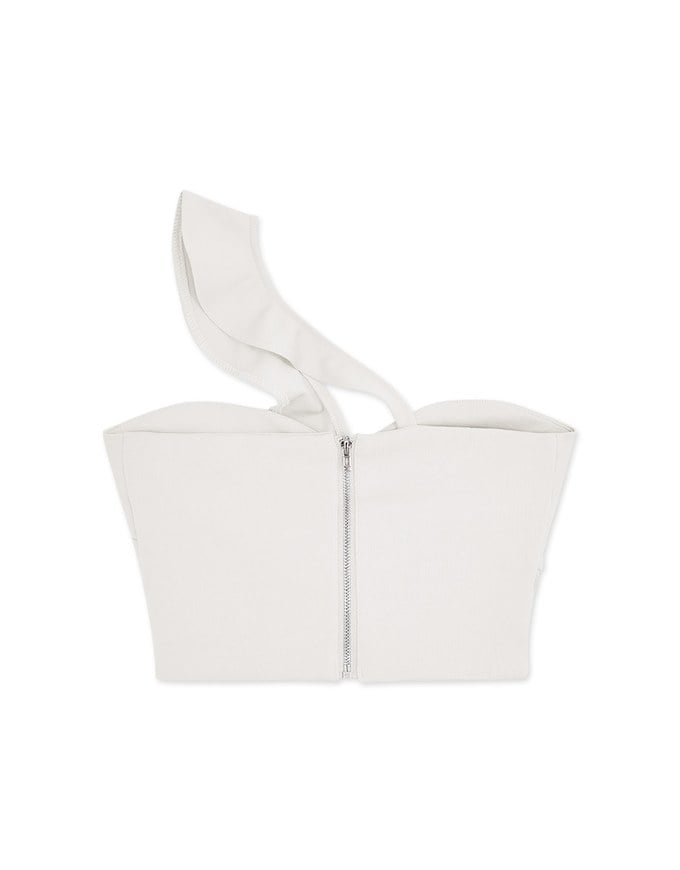One Shoulder Cami Top (With Padding)