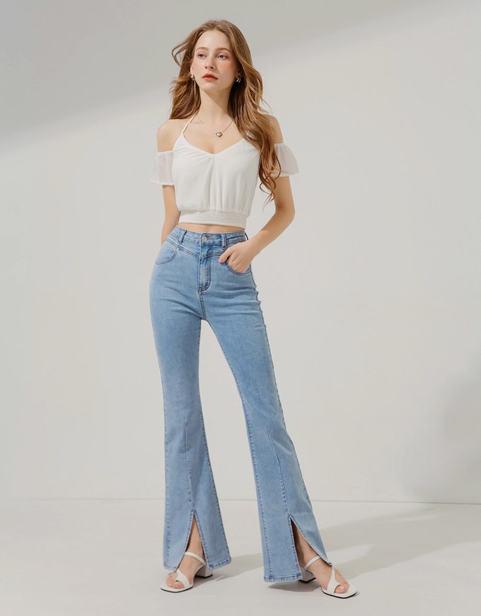 Chiffon Hollow Tie Top