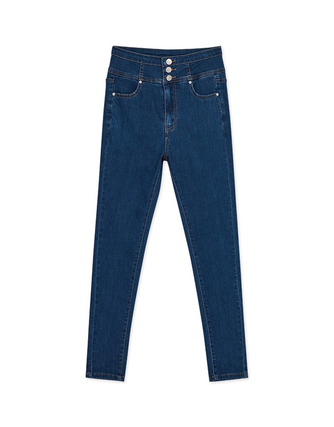 【Den!m LITE】Cooling JEANS PANTS No Filter Slimming Denim Skirt