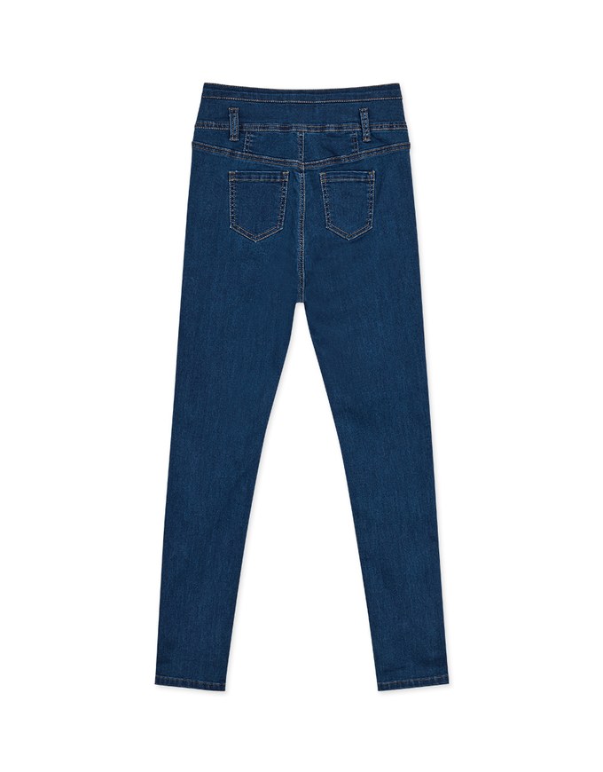 【Den!m LITE】Cooling JEANS PANTS No Filter Slimming Denim Skirt
