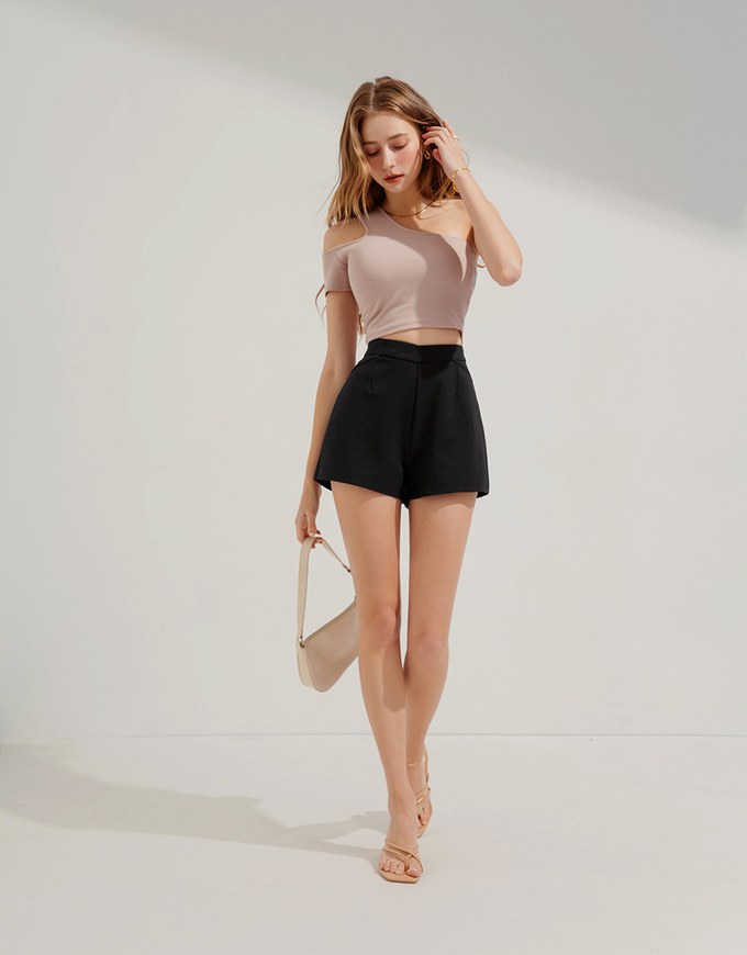 Wide Waist Shorts
