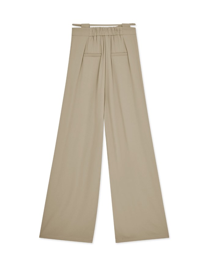 Hollow Tie Suit Pants