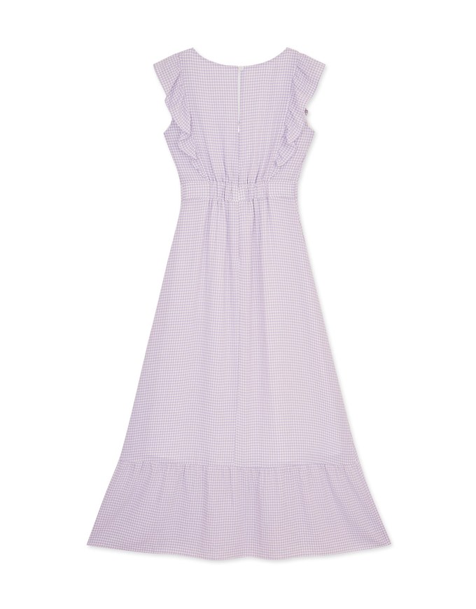 V Neck Fishtail Long Dress