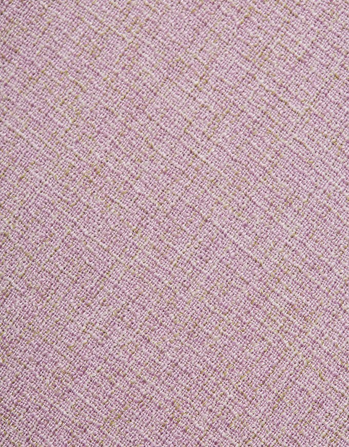 Floral Tweed Pleated Wide Trousers