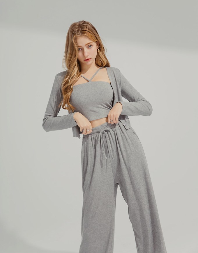 Anti-UV Cooling Strap Cotton Sweatpants