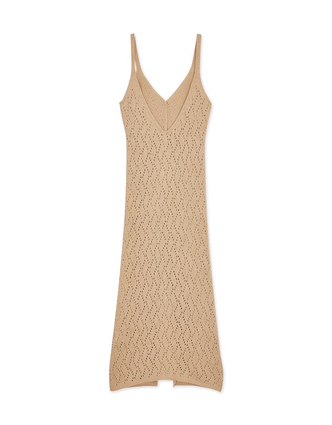 【Beach Cover】 Knit Bikini Cover Up Beach Maxi Dress