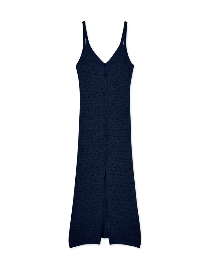 【Beach Cover】 Knit Bikini Cover Up Beach Maxi Dress