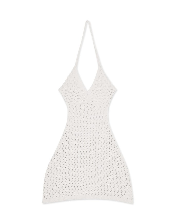 【Beach Cover】 Knit Bikini Cover Up Beach Dress