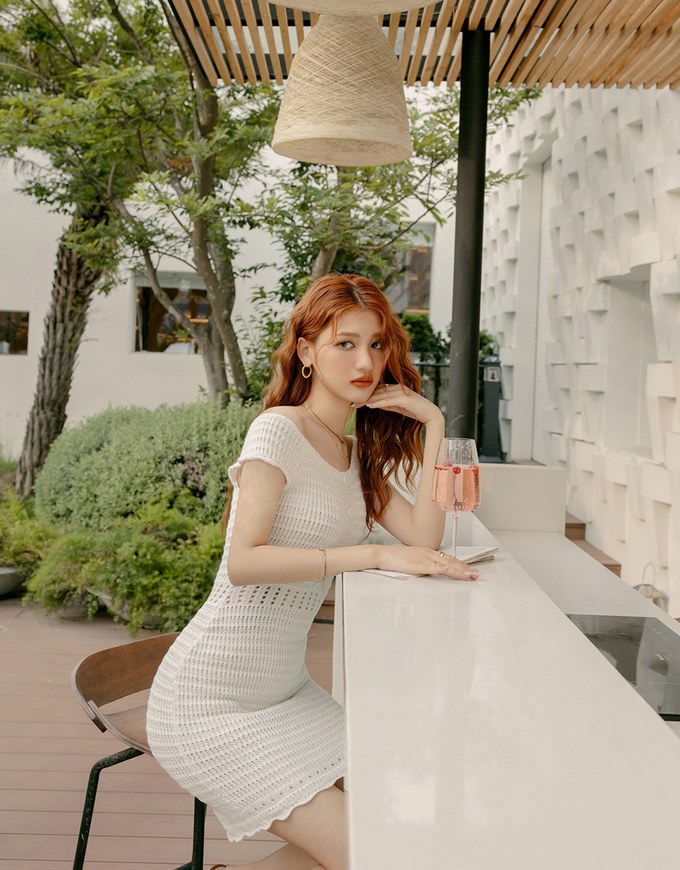 Knited Bodycon Mini Dress