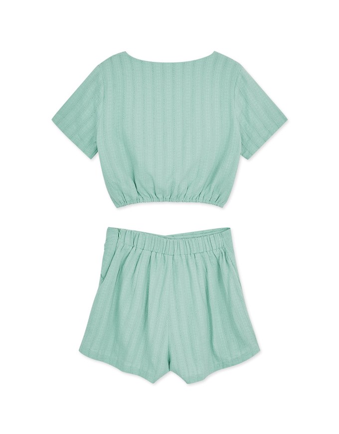Embroidered Lace Vacation Setwear