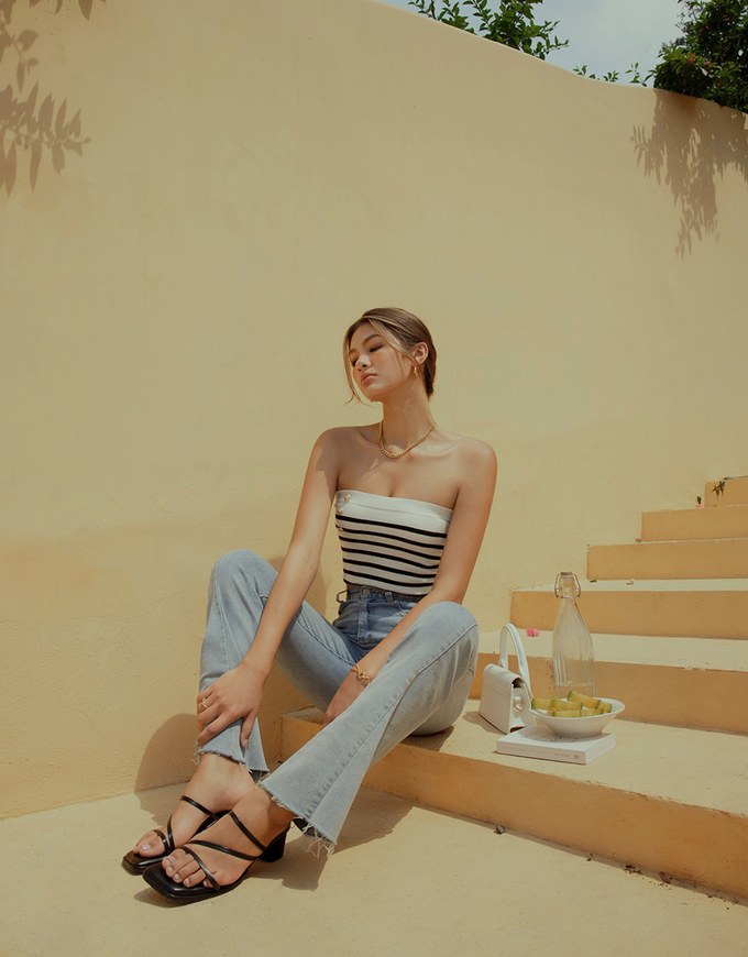Striped Tube Top