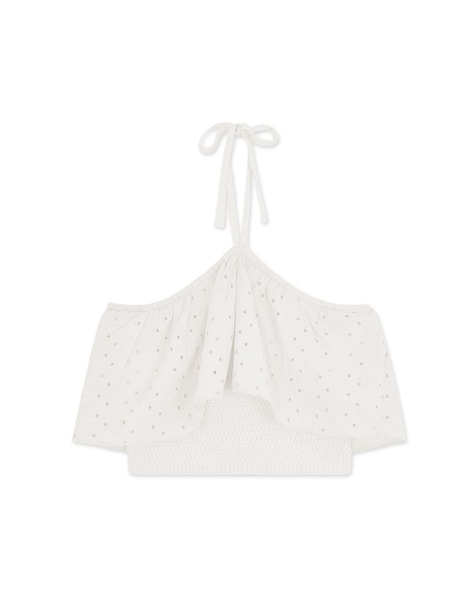 Embroidered Lace Tank Top
