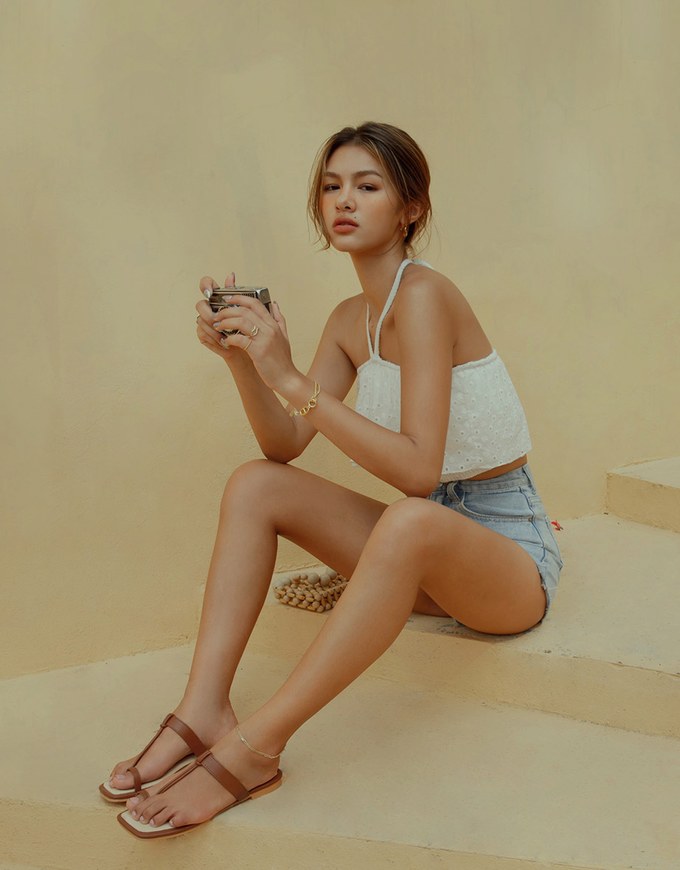Embroidered Lace Tank Top