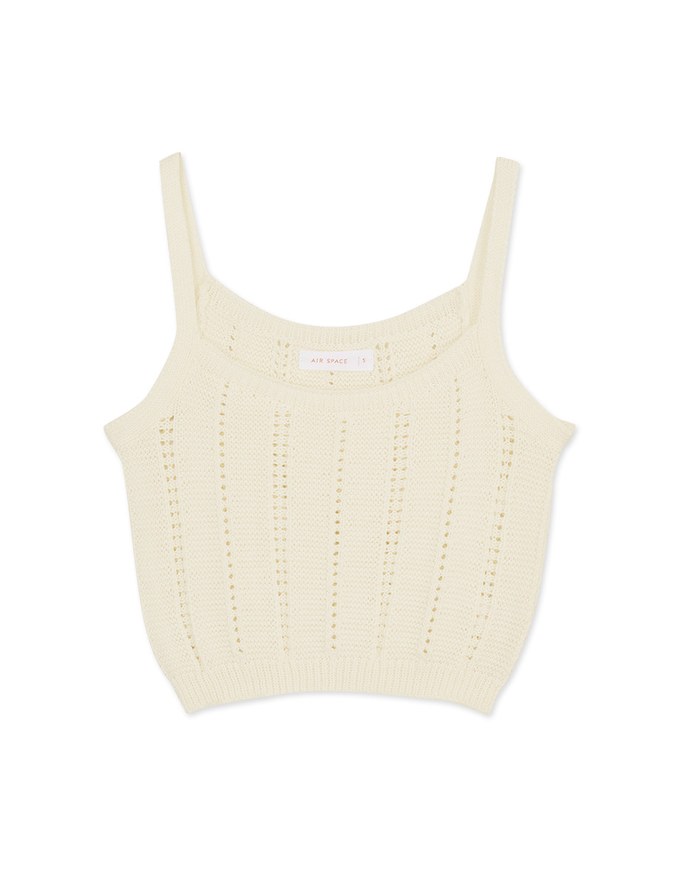 Knit Crop Tank Top