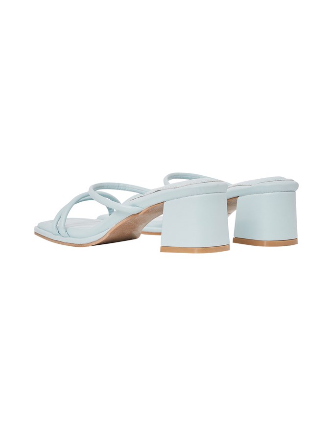 Minimalist Thin Strap Mid-Heel Sandals