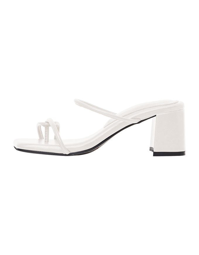 Minimalist Strap Mid-Heel Sandals