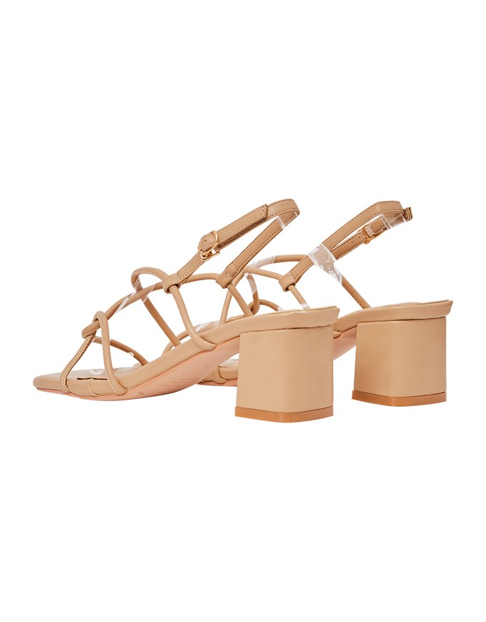 Strap Mid-Heel Sandals
