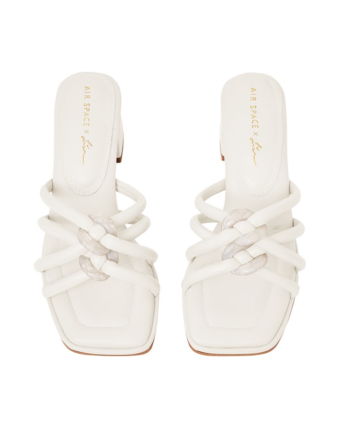 【Lisa's Design】Buckle Mid-Heel Sandals