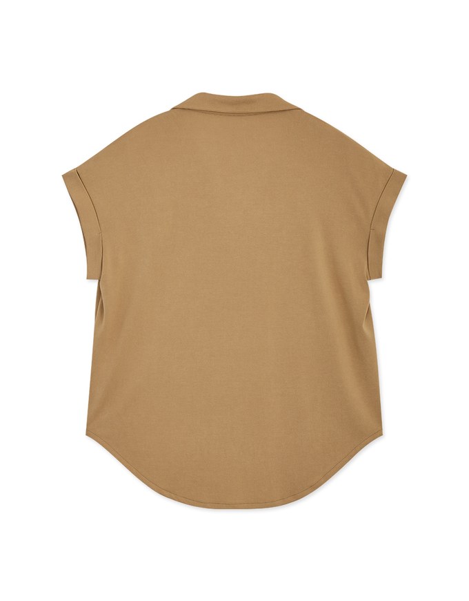 Breezy Cooling Double Pockets Blouse Shirt