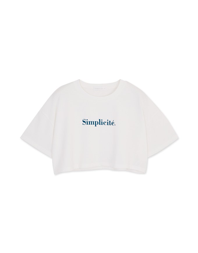 Simple Loose Short Sleeve T-Shirt